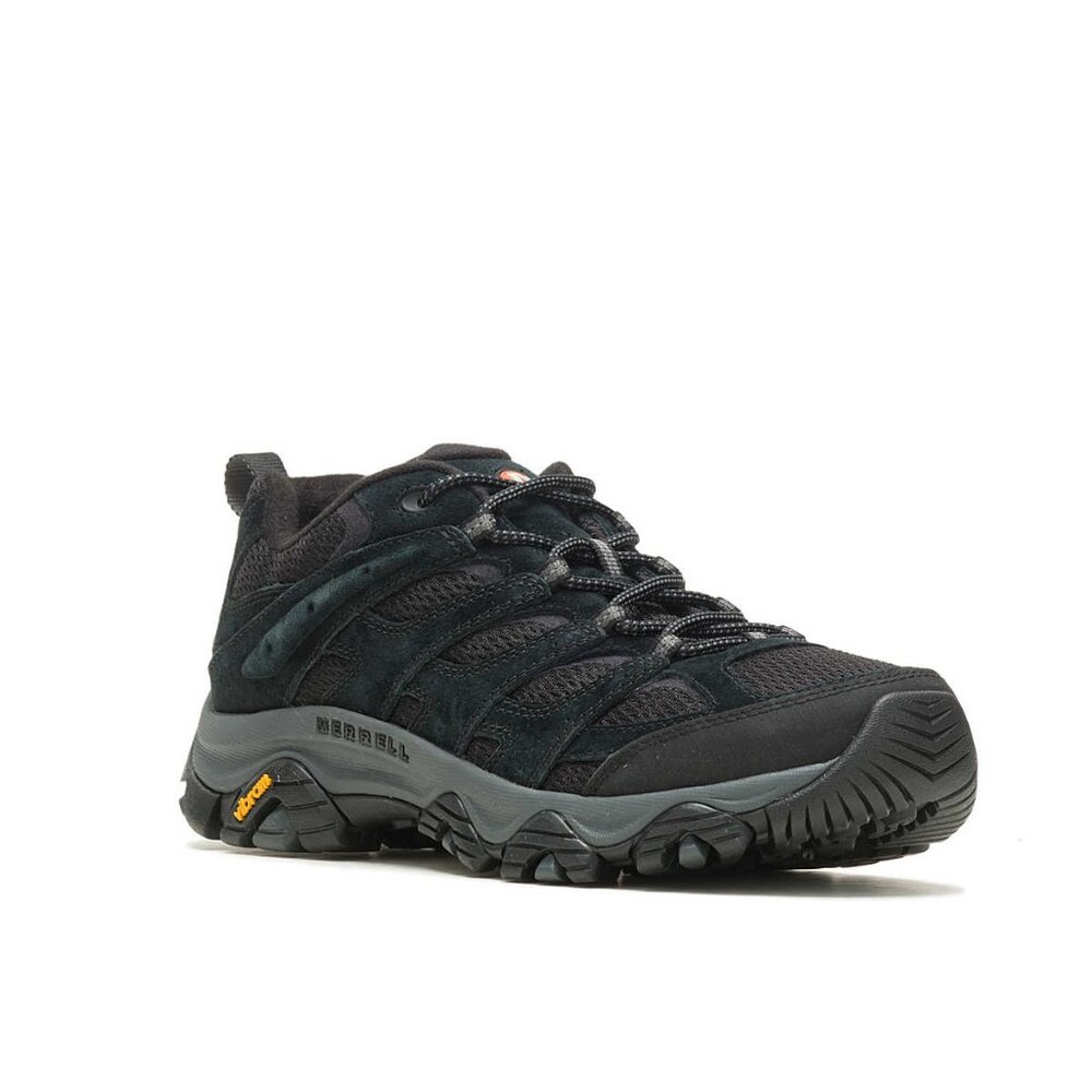 Men's Merrell Moab 3 Hiking Shoes - Black Night